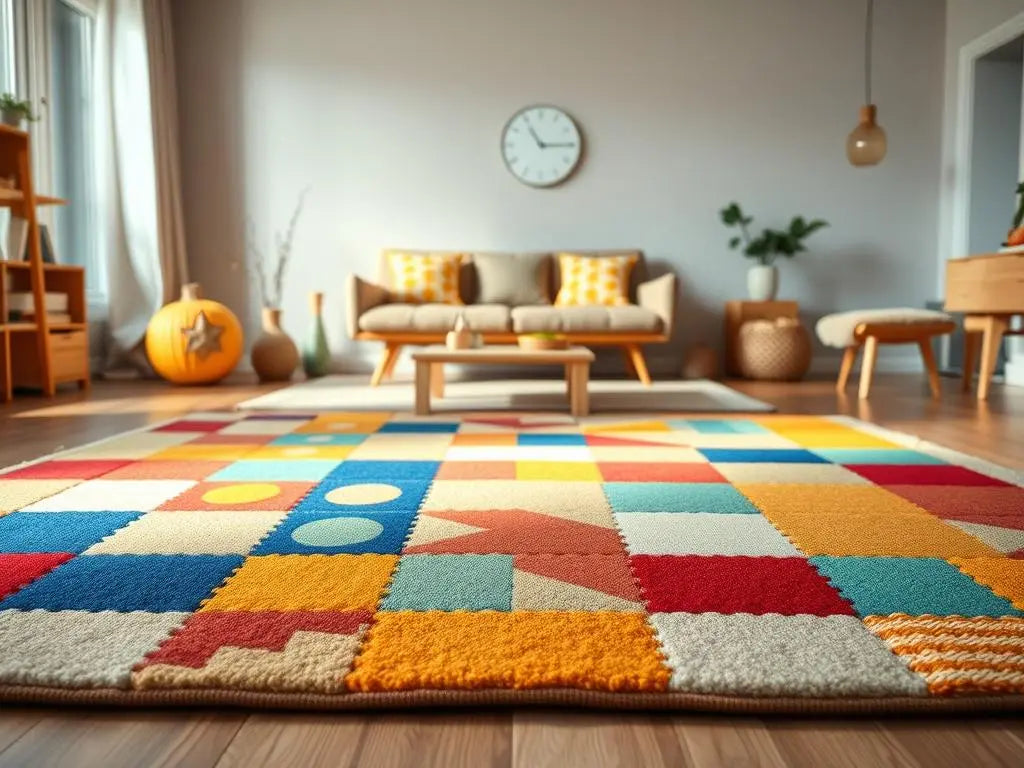 montessori activity mat rug