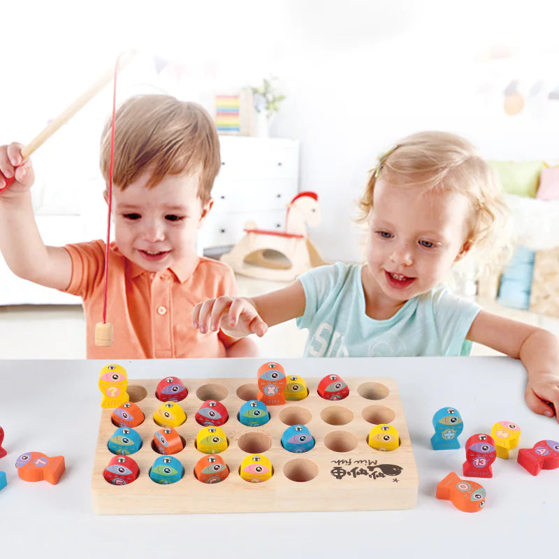 🌟 Boost Fine Motor Skills and Color Recognition with This Fun Magnetic Fishing Game!