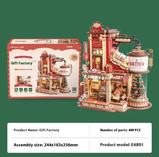 3D Puzzle Wooden Assembly Block Toy | Build Focus, Creativity & Logic