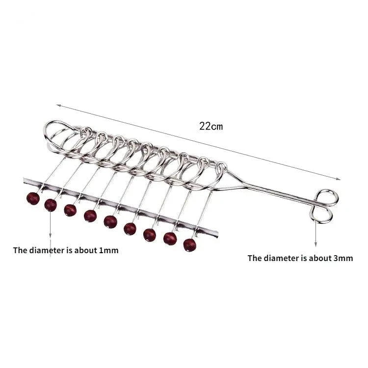 8-Piece Metal Montessori IQ Brain Teaser Puzzle Set – Fun & Challenging Puzzles for All Ages - Home Kartz