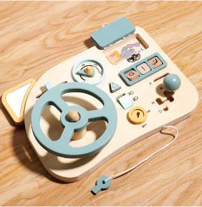 Hands-On Learning Made Beautiful — A Montessori Activity Panel That Builds Focus, Coordination, and Confidence