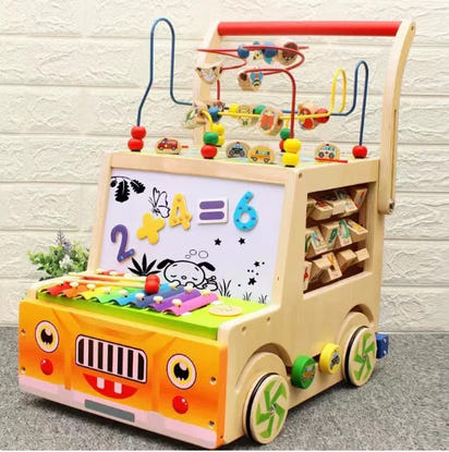 Encourages Balance, Builds Strength, and Sparks Independence — All in One Wooden Walker.