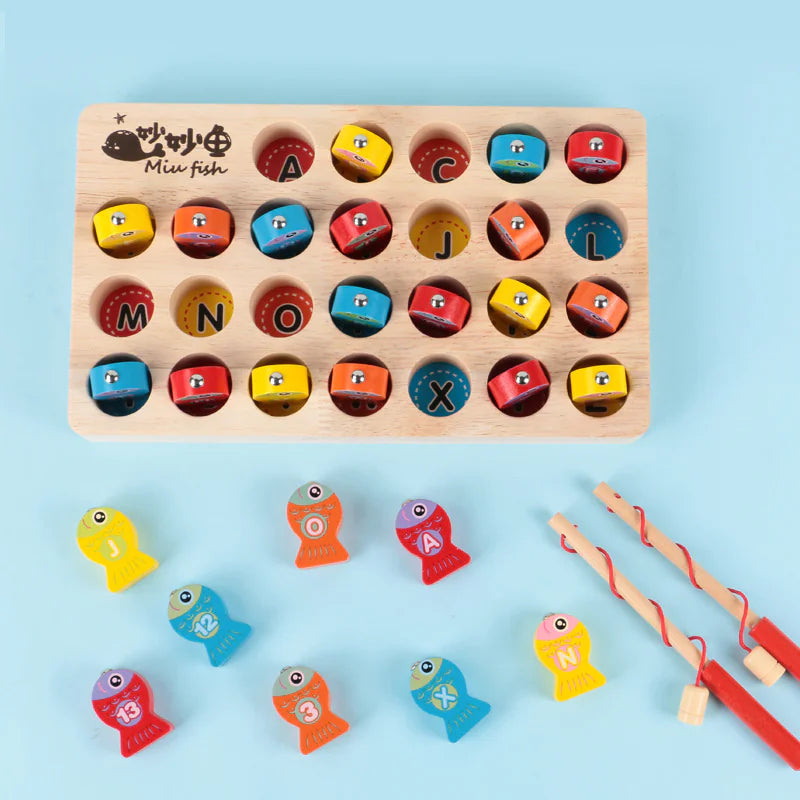 🌟 Boost Fine Motor Skills and Color Recognition with This Fun Magnetic Fishing Game!