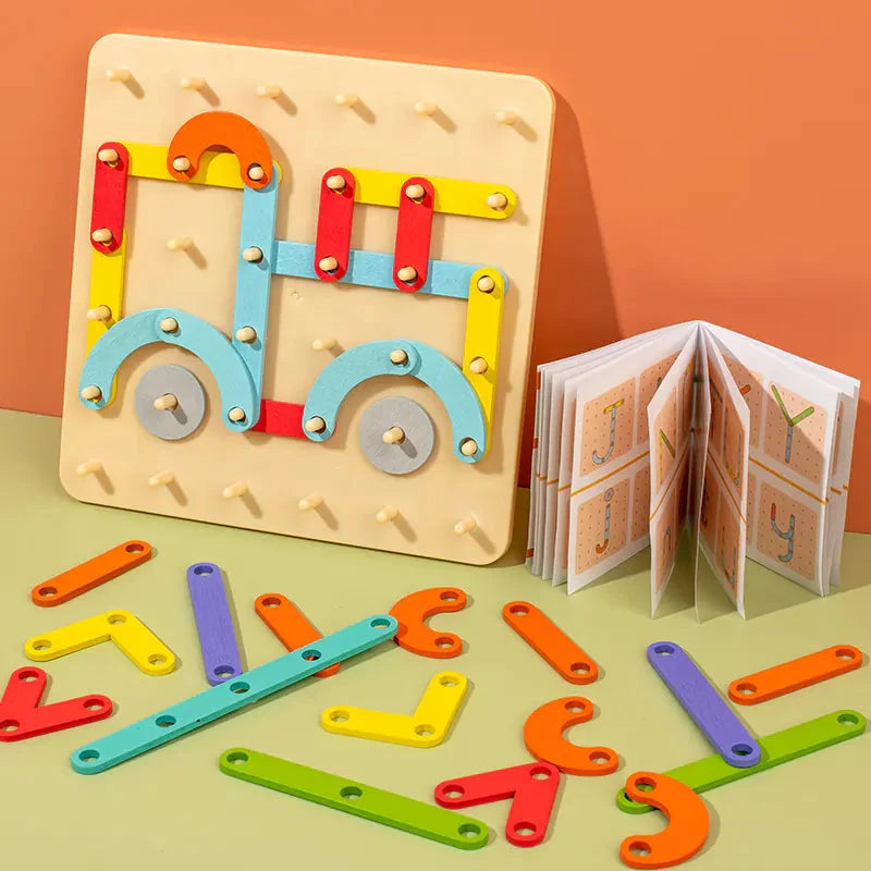 Learn & Build: Montessori Alphanumeric Building Blocks for Smart Minds! Eco Kids Bay