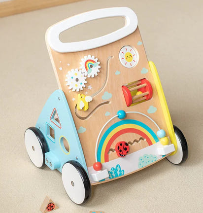 Encourages Balance, Builds Strength, and Sparks Independence — All in One Wooden Walker.