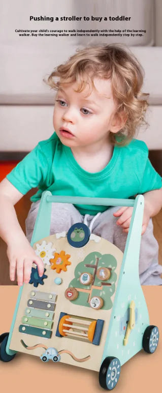 Encourages Balance, Builds Strength, and Sparks Independence — All in One Wooden Walker.