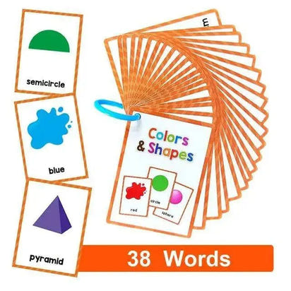 Engage Young Minds with Montessori Kids English Words Flashcards - Home Kartz