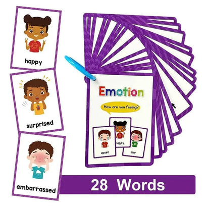 Engage Young Minds with Montessori Kids English Words Flashcards - Home Kartz