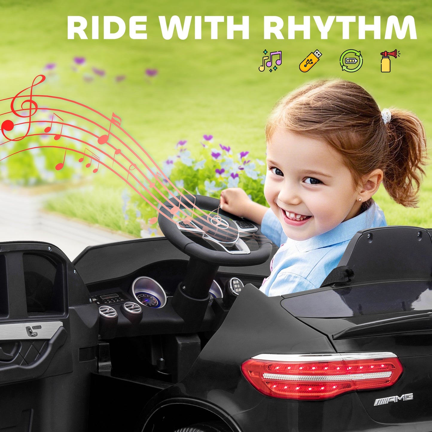 Give Them Their First 'Real Car' Moment. The Licensed Mercedes-Benz AMG That Turns Backyard Play Into a Core Childhood Memory