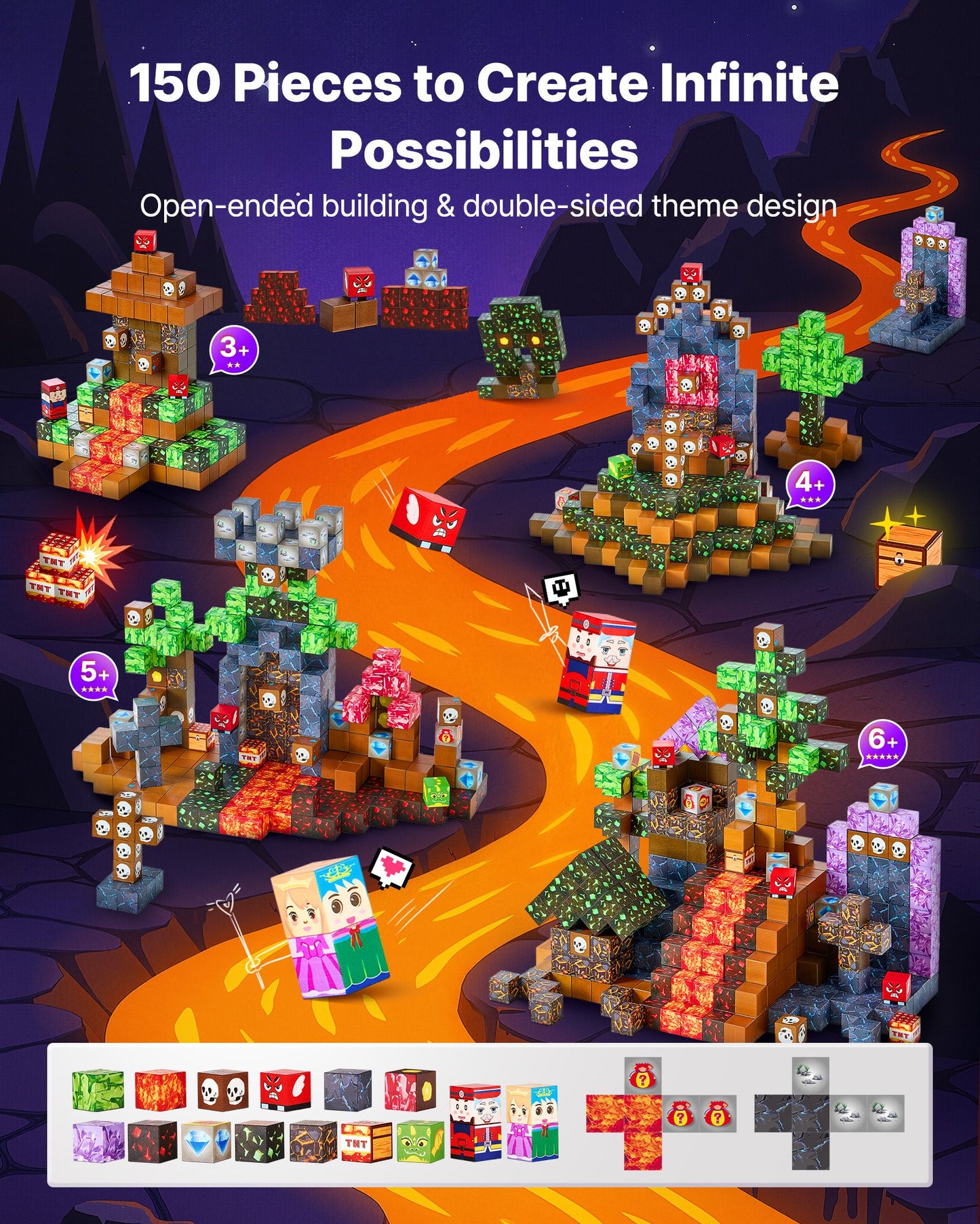 Master 3D Logic Before the First Grade. The 150-Piece Dark Castle Studio That Fosters Spatial Reasoning, Structural Integrity, and Epic Storytelling