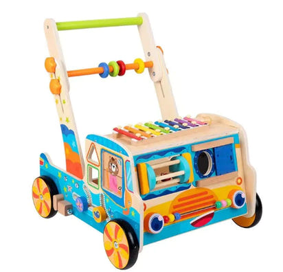 Encourages Balance, Builds Strength, and Sparks Independence — All in One Wooden Walker.