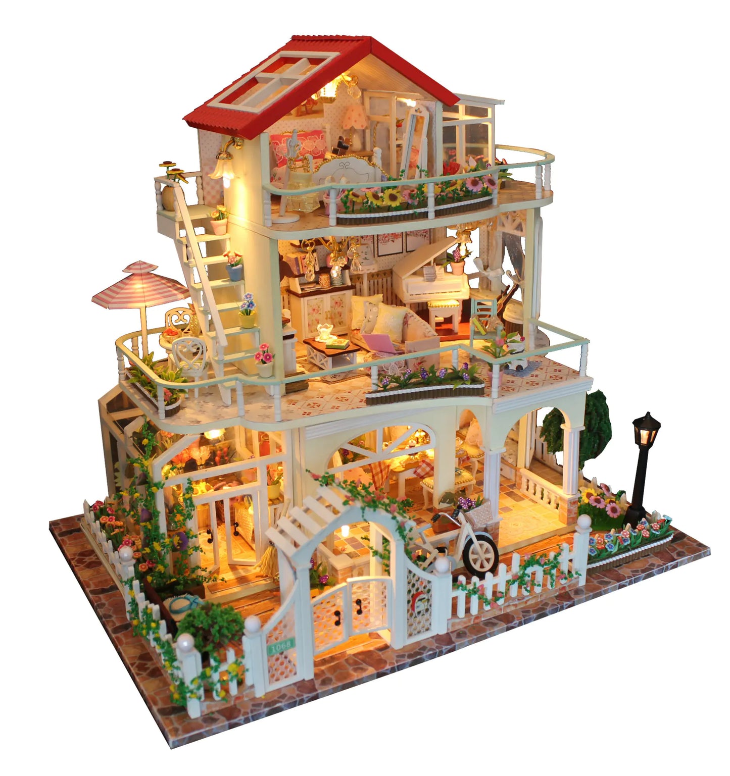 Build Your Own Dream Home - Spark Creativity & Patience with This DIY Wooden Kit!