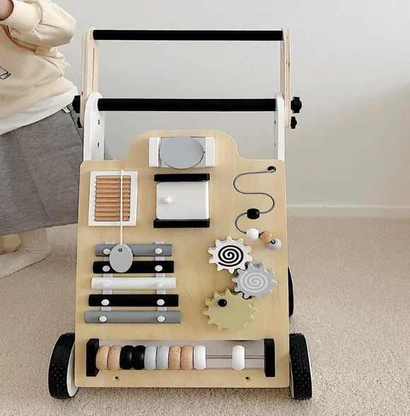 Encourages Balance, Builds Strength, and Sparks Independence — All in One Wooden Walker.