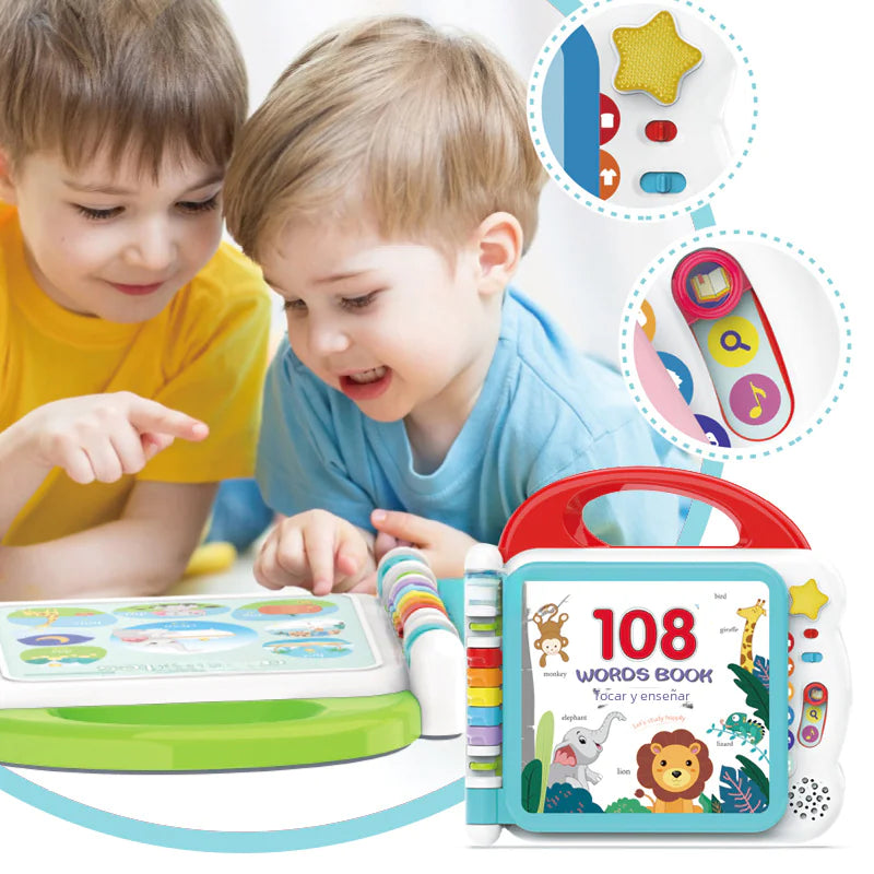 Speak & Learn: 108 Words Bluetooth English Reading Machine! 🗣️🎶