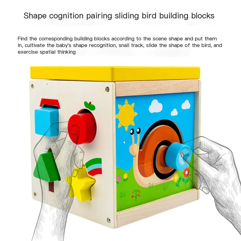 Color, Count & Create : A Wooden Montessori Bead Toy That Builds Coordination and Bright Minds