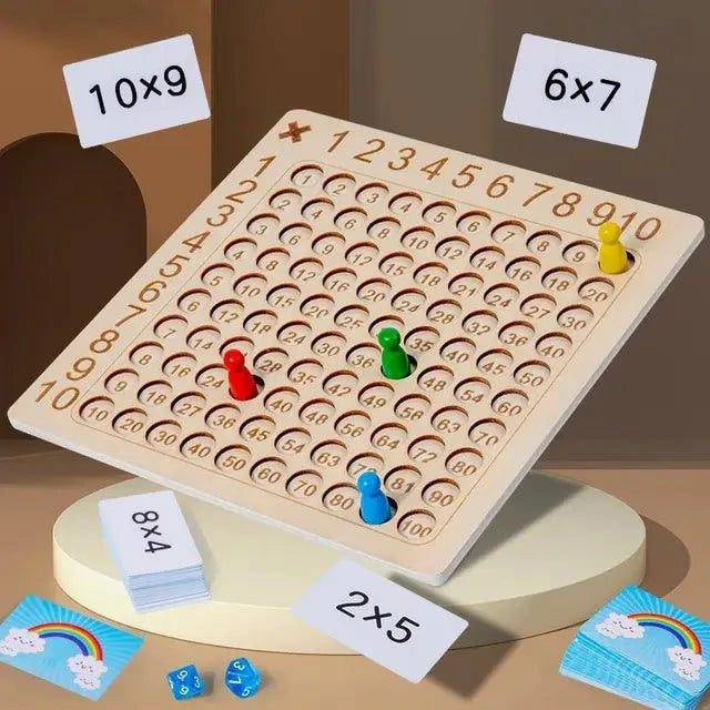 Transform Your Child's Math Skills with the Wooden Montessori Board | Educational Toys - Home Kartz
