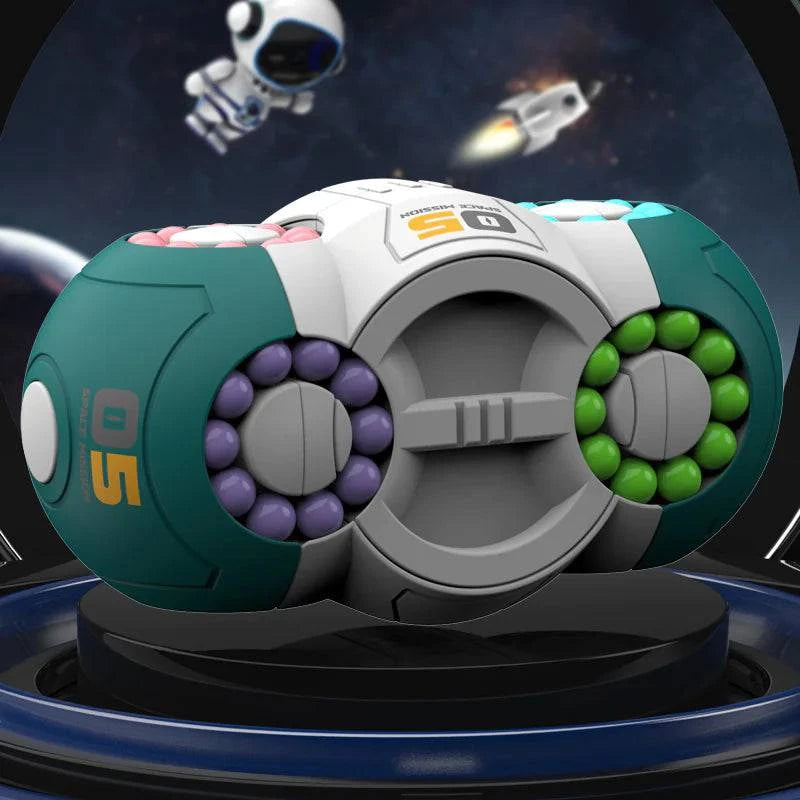 8-Sided Beaded Puzzle Cube – Ultimate Brain Teaser & Stress Reliever - Home Kartz