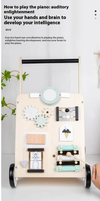 Encourages Balance, Builds Strength, and Sparks Independence — All in One Wooden Walker.