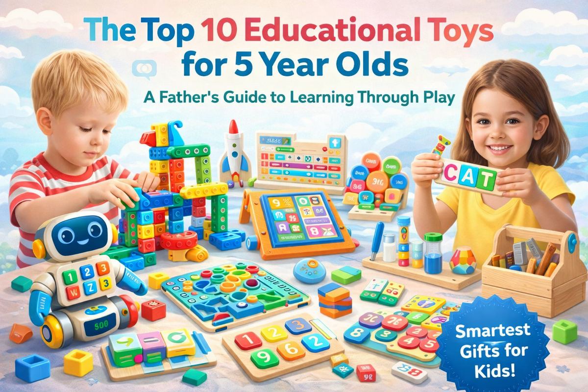 10 Best Educational Toys for 5-Year-Olds: Screen-Free Guide