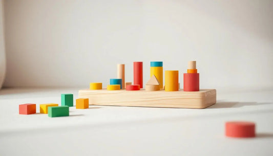 montessori color sorting toy