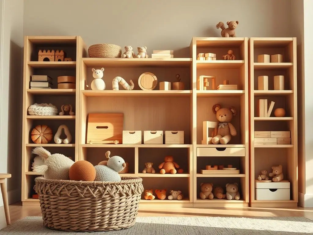 montessori toy and storage solutions