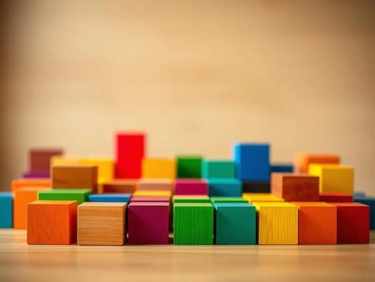 montessori color learning toy