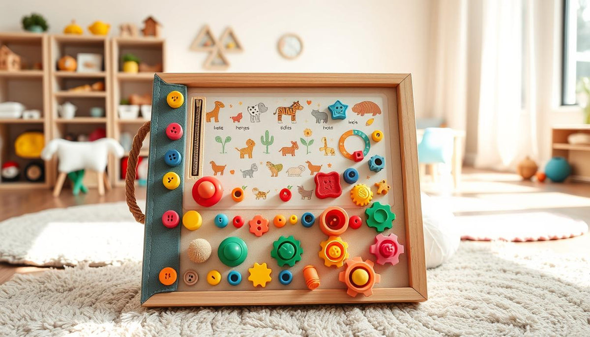 busy board for toddlers