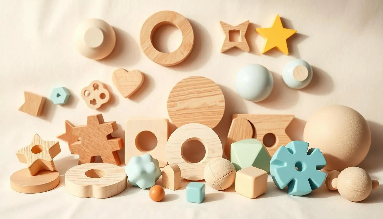 Color recognition toys for toddlers with matching and sorting activities