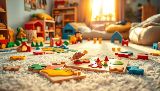 wooden puzzles for toddlers