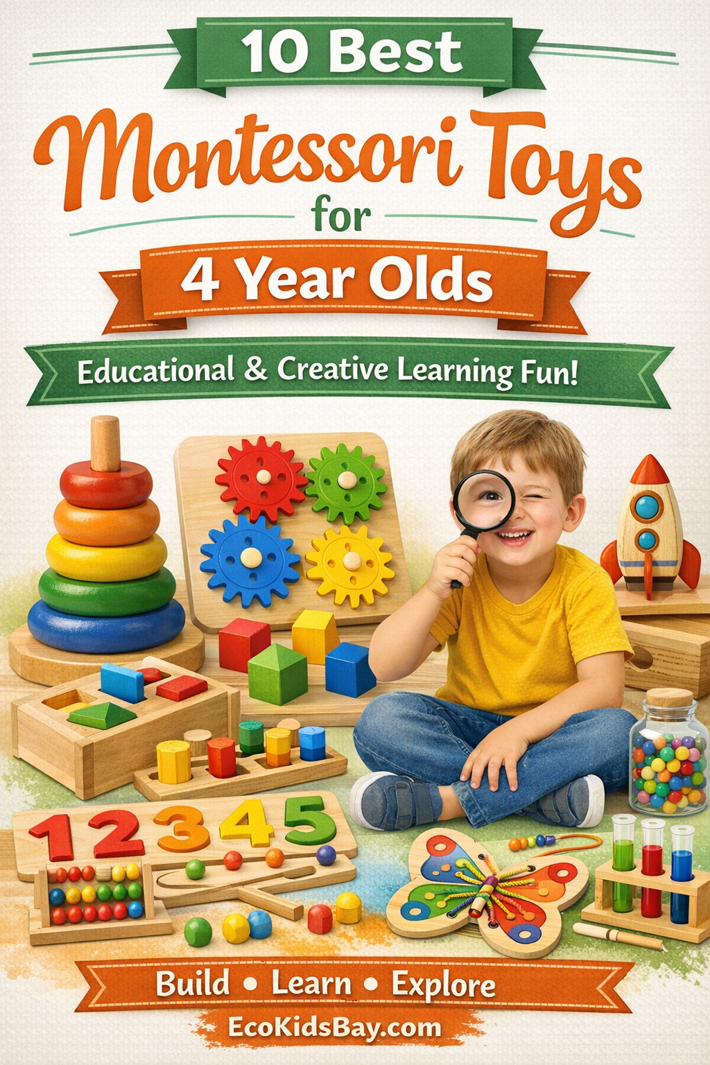 Best Montessori Toys for 4 Year Olds