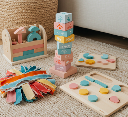 Creative DIY Montessori Infant Toys for 3-Year-Olds
