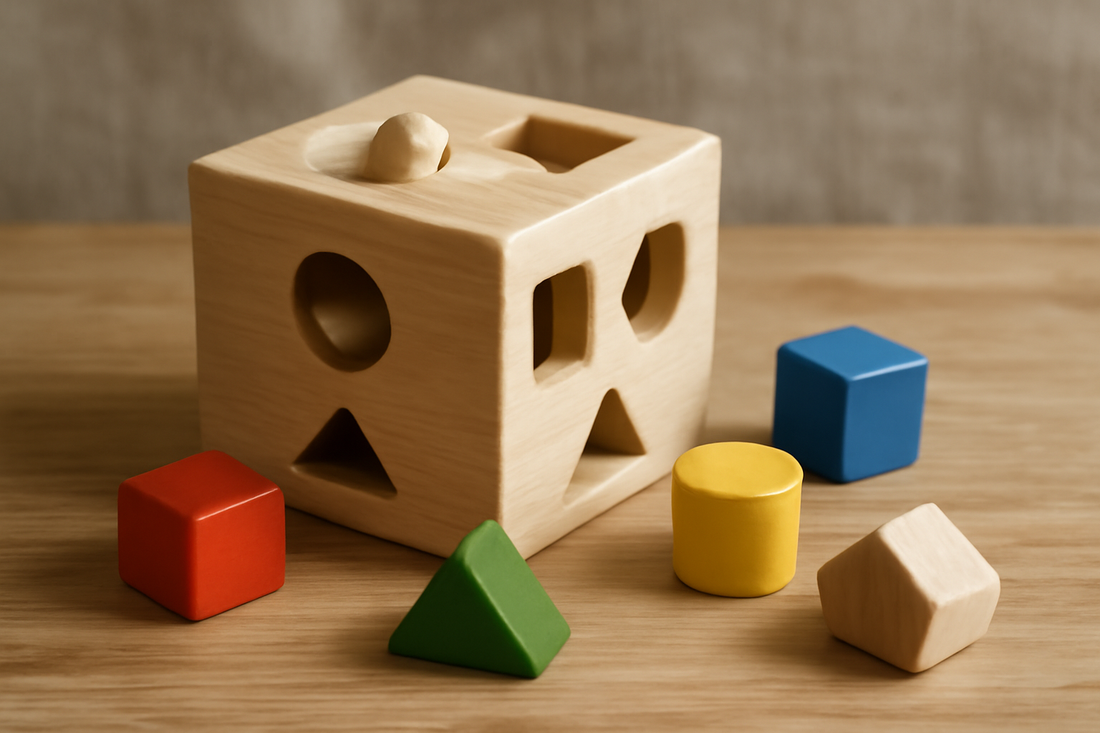 Shape Sorter Wooden Toy Magic Boosts Fine Motor Skills Fast