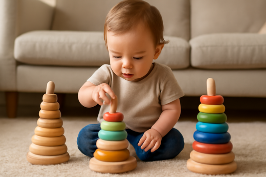 Unlock Early Learning With Wooden Stacking Toys That Grow With Kids