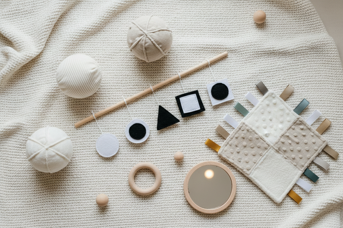 Engaging DIY Montessori Infant Toys for Newborns (0-3 Months)