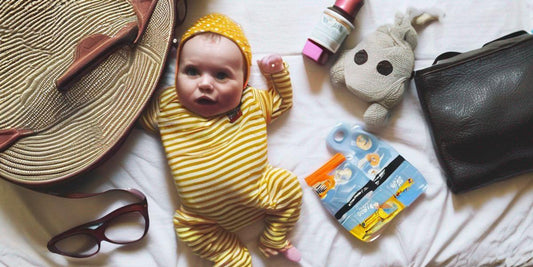 Prepare for hassle-free travel with your baby by packing these essential items. - Eco Kids Bay