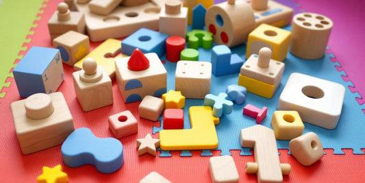 Montessori toys for children's early learning and development.