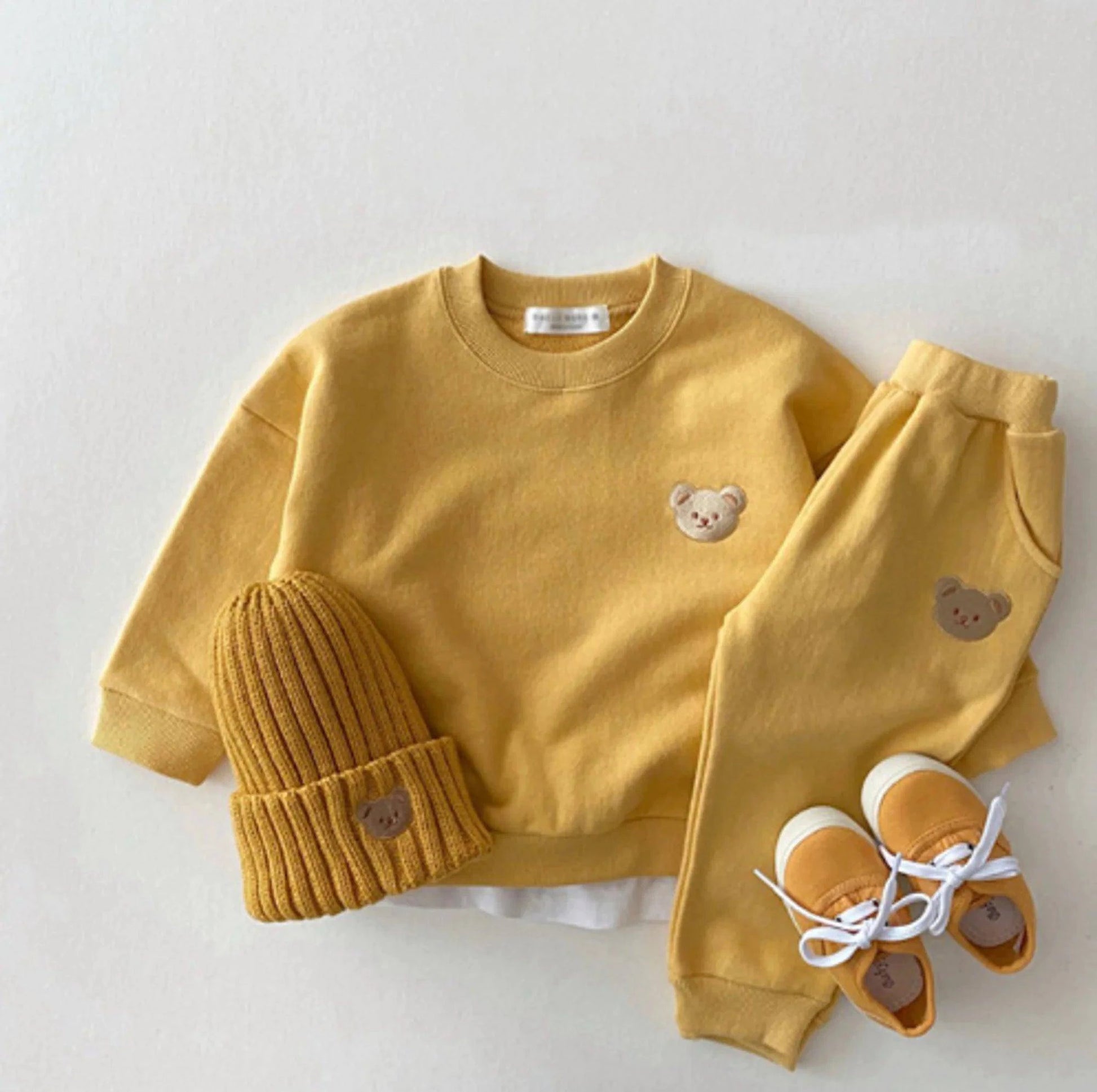 🧸 Unleash Maximum Cuteness: The Bear Sweatshirt Romper That Melts Hearts and Wins Smiles! 😊 - Home Kartz