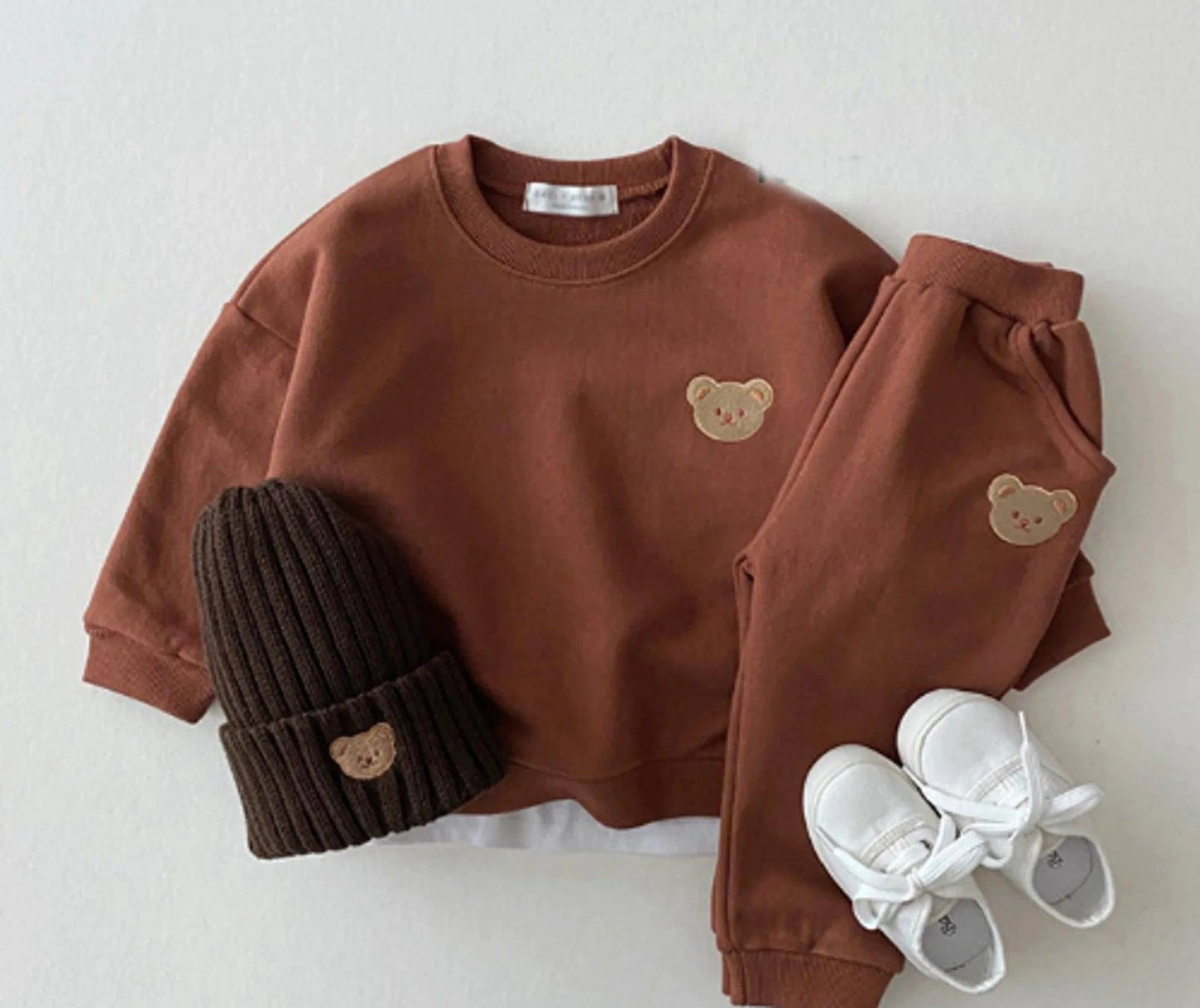 🧸 Unleash Maximum Cuteness: The Bear Sweatshirt Romper That Melts Hearts and Wins Smiles! 😊 - Home Kartz