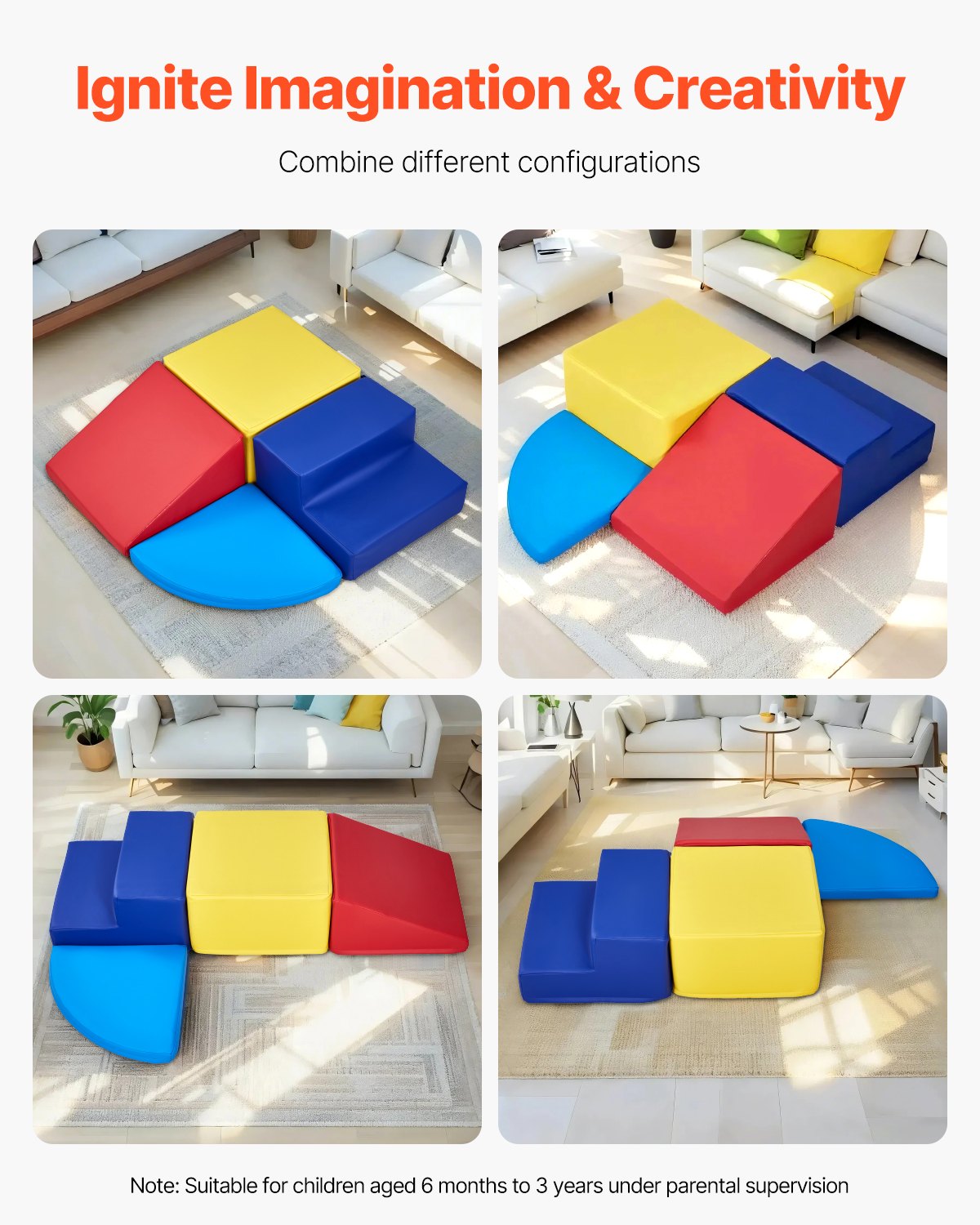 Save Your Sofa, Reclaim Your Peace. The High-Density Foam Climbing Set That Gives Them a Better (and Safer) Place to Explore