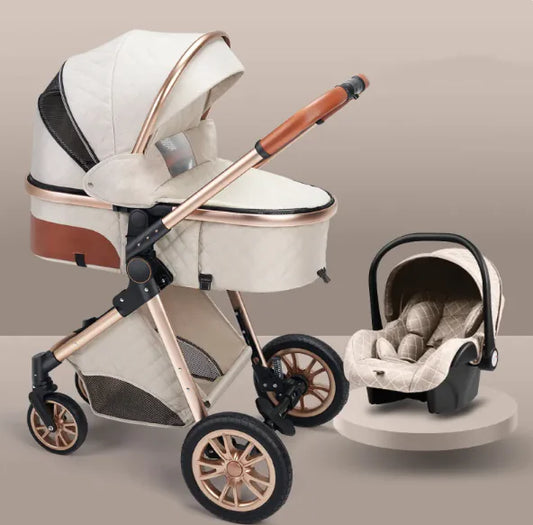 🌟 Elevate Your Strolling Experience: The Stylish High View Stroller That's Light, Foldable & Perfect for Every Adventure! 🌟 - Home Kartz