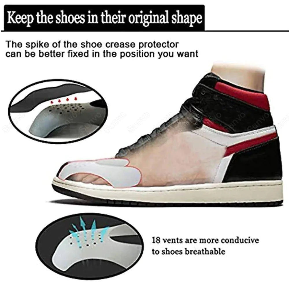 1 Pair Anti Crease Toe Caps | Preserve Your Sneakers’ Fresh Look - Home Kartz