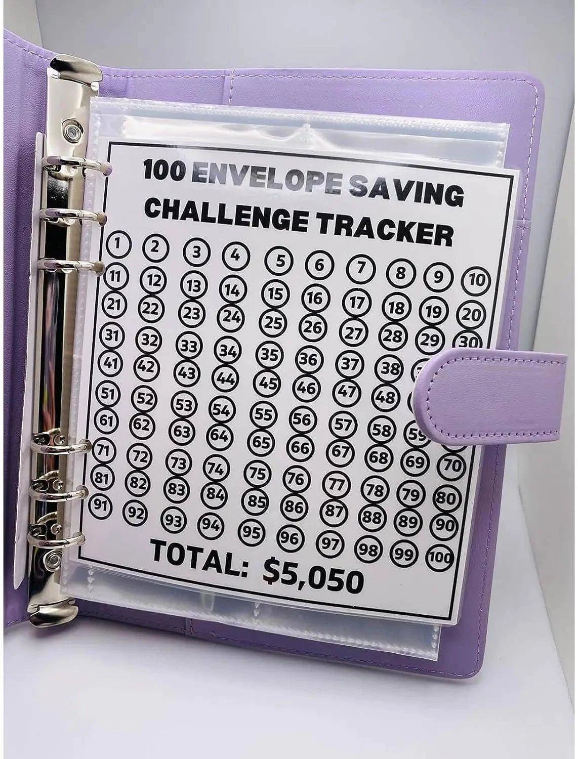 Stay Organized with the 100 Envelope Savings Challenge Binder - Home Kartz