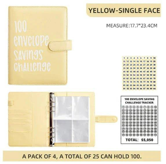 Stay Organized with the 100 Envelope Savings Challenge Binder - Home Kartz