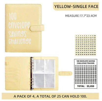 Stay Organized with the 100 Envelope Savings Challenge Binder - Home Kartz
