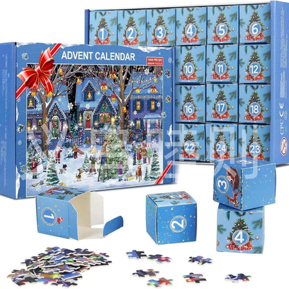 Unveil Holiday Magic with Our Christmas Advent Puzzle – 24 Days of Festive Fun - Home Kartz