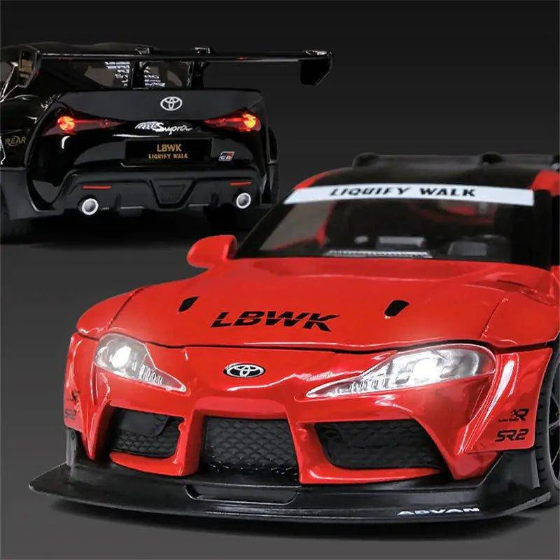 Own the Legend: Toyota SUPRA Track Alloy Sports Car Model 🚗 - Home Kartz