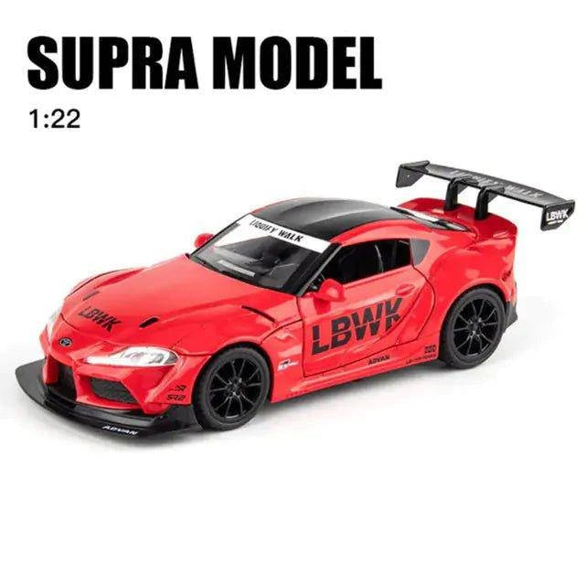 Own the Legend: Toyota SUPRA Track Alloy Sports Car Model 🚗 - Home Kartz