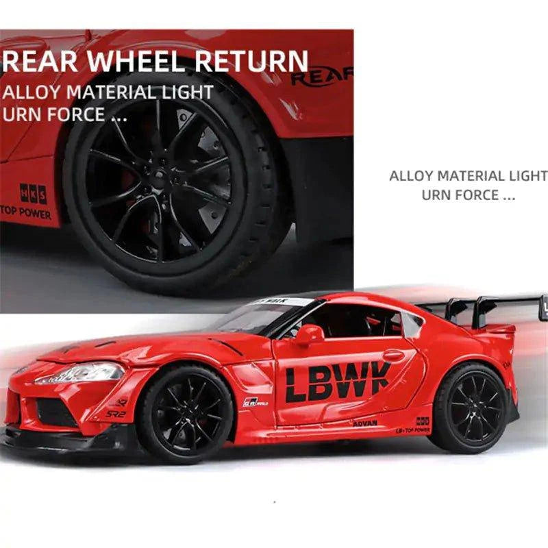 Own the Legend: Toyota SUPRA Track Alloy Sports Car Model 🚗 - Home Kartz