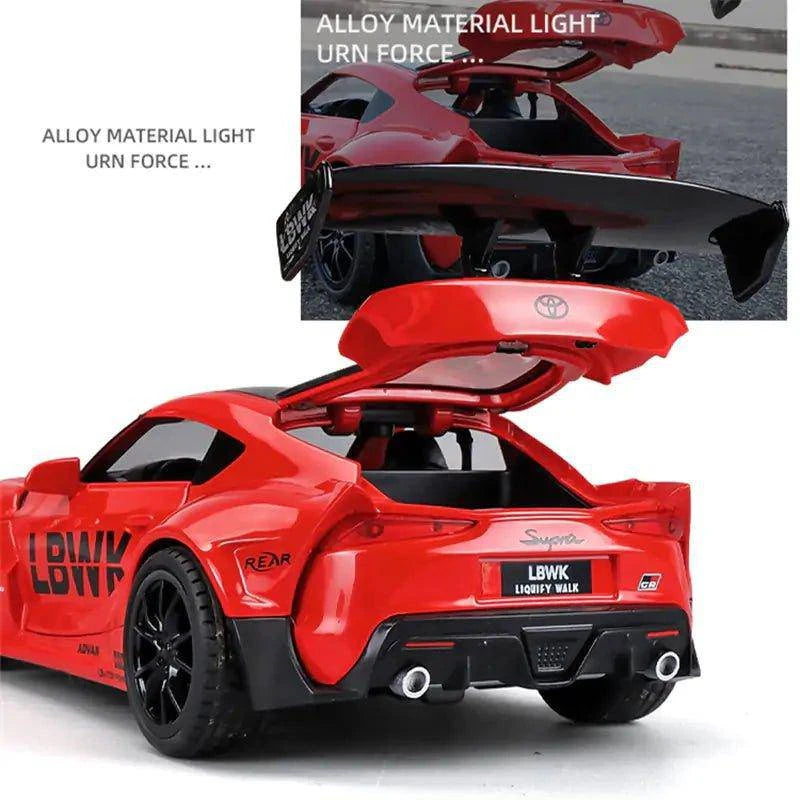 Own the Legend: Toyota SUPRA Track Alloy Sports Car Model 🚗 - Home Kartz