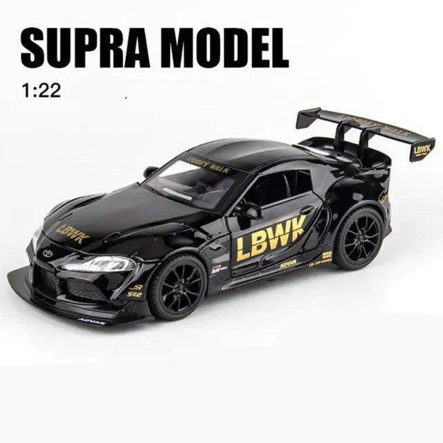 Own the Legend: Toyota SUPRA Track Alloy Sports Car Model 🚗 - Home Kartz